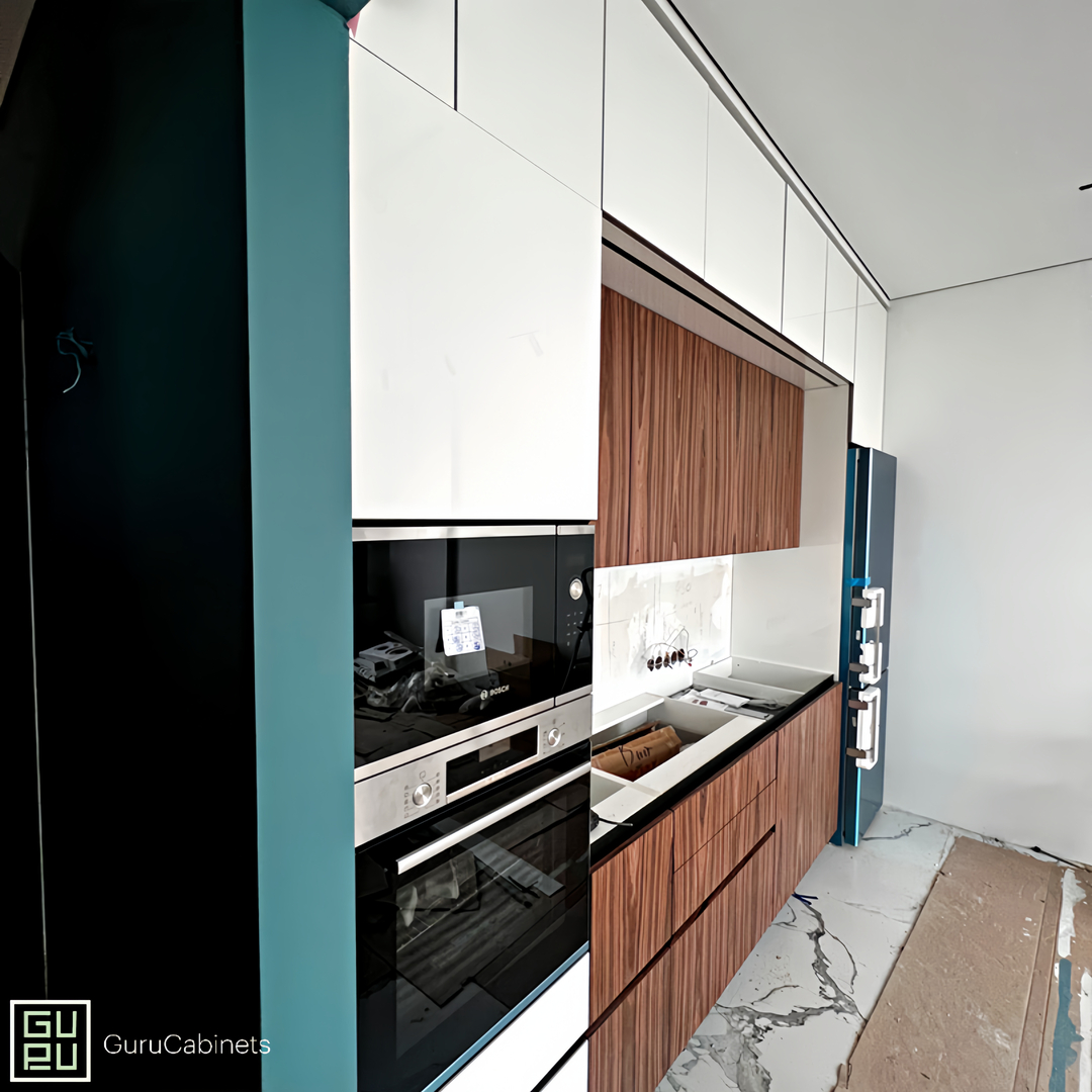 Walnut + Teal