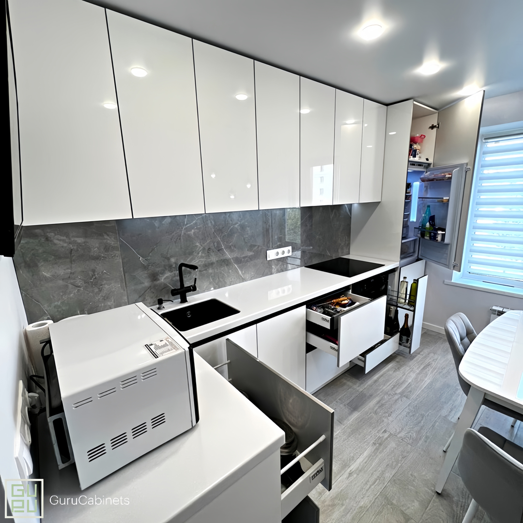White + Graphite Stone